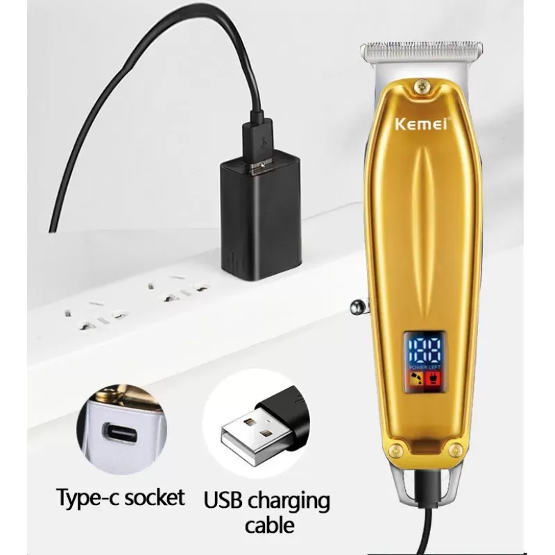 Tondeuse à Cheveux Rechargeable Électrique Professionnelle Kemei KM-426 image 3