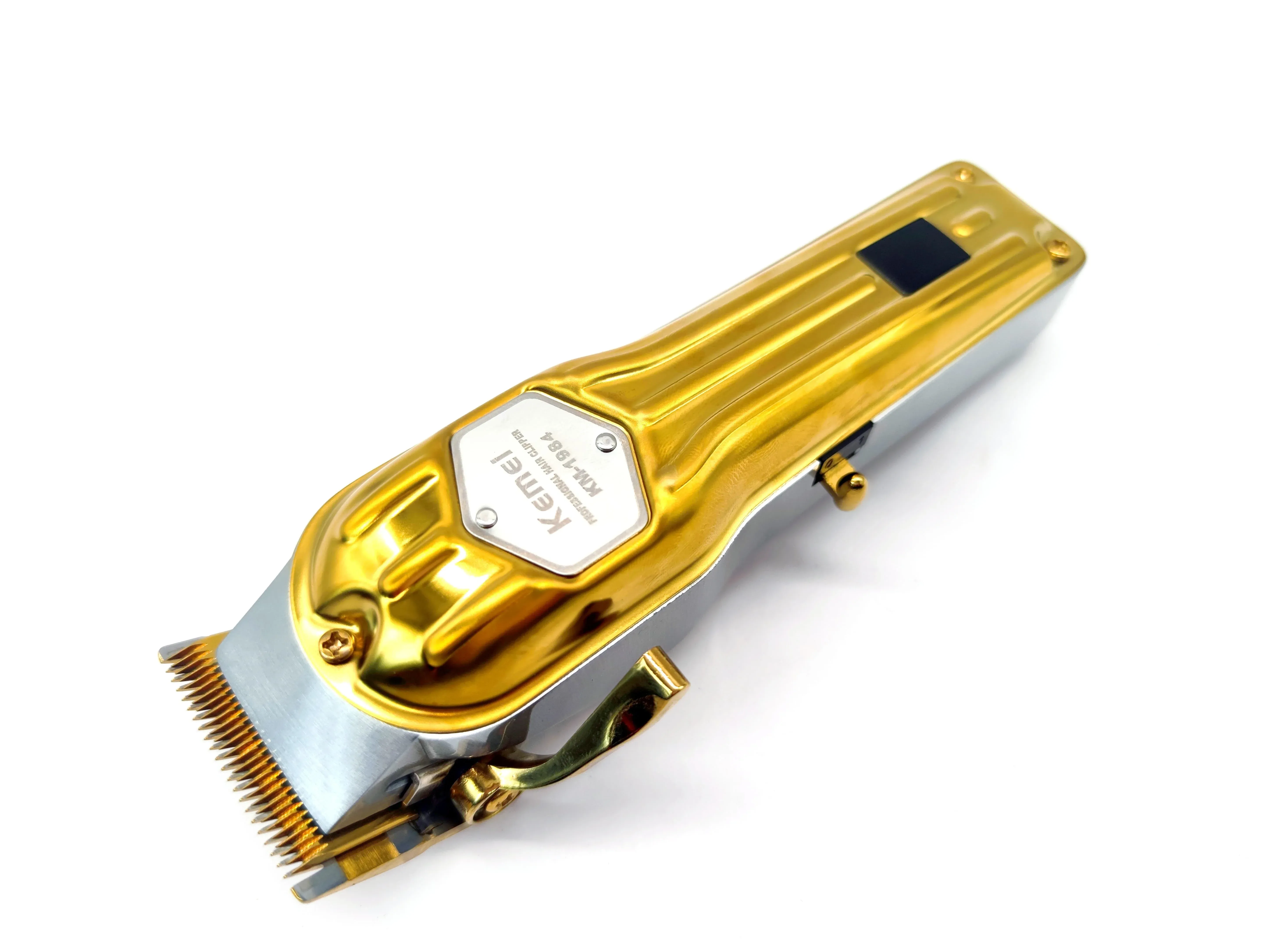 Tondeuse de Coupe Kemei KM-1984 Tout Métal – Moteur Haute Performance, Rechargeable & Sans Fil pour Barbierimage-2