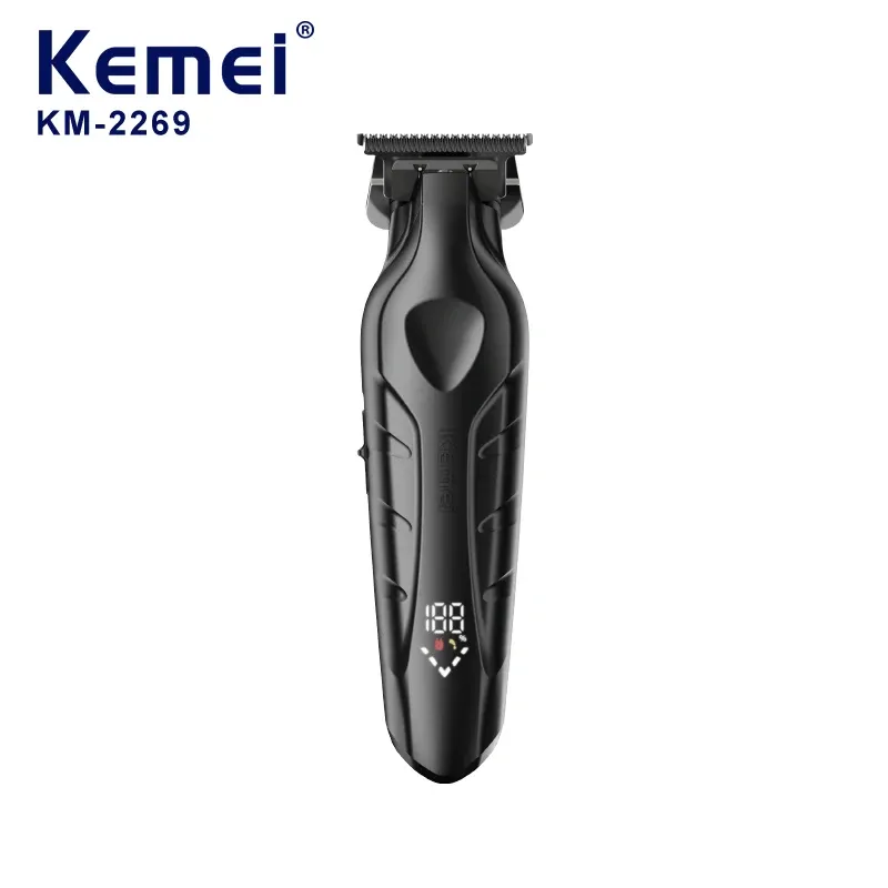 Tondeuse de Finition Professionnelle Kemei KM-2269 – Batterie Lithium 2000mAh, Sans Fil & Certifiée CE