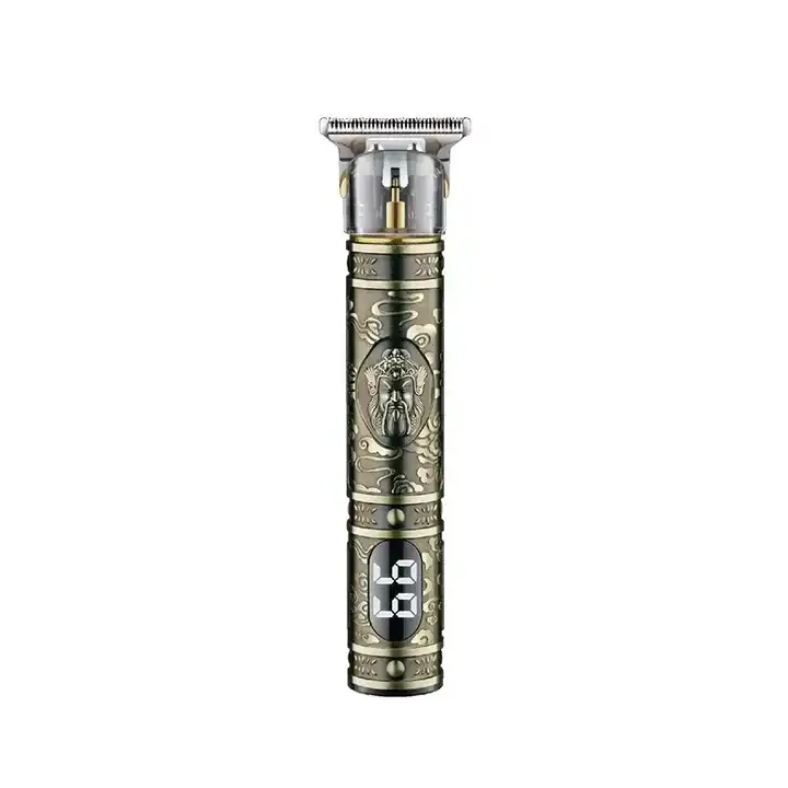 Tondeuse de Précision Professionnelle Kemei KM-4011 – Lame T-Blade, Écran LED & Rechargeable USB