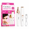 Tondeuse de Précision Sourcils & Visage Femme Kemei KM-6667 – Rechargeable USB, Tête Micro-Précision & Format Stylo image 1
