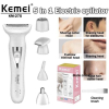 Tondeuse Épilateur Multifonction Kemei KM-275 5 en 1 – Kit d'Épilation Électrique Rechargeable pour Femmes, Soin Corporel Completimage-2