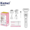 Tondeuse Épilateur Multifonction Kemei KM-275 5 en 1 – Kit d'Épilation Électrique Rechargeable pour Femmes, Soin Corporel Completimage 4