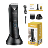 Tondeuse et Rasoir Intime Kemei KM-1838 – Lame Céramique / Inox, Étanche IPX7 & Rechargeable USB image 1