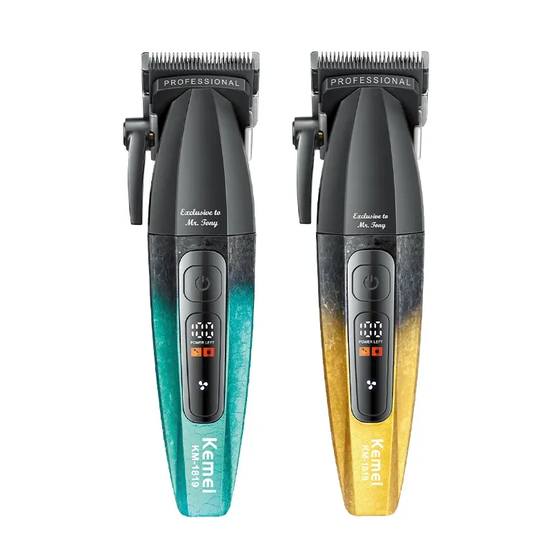 Tondeuse Professionnelle Kemei KM-1819 – Moteur Super Speed 8000 RPM, Batterie Lithium 2500mAh & Certifiée CE image 3
