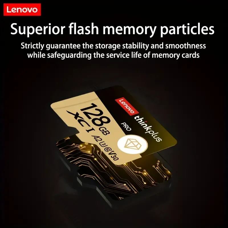 Carte Mémoire Lenovo Micro SD Pro – Haute Vitesse, Idéale 4K et Applicationsimage-2