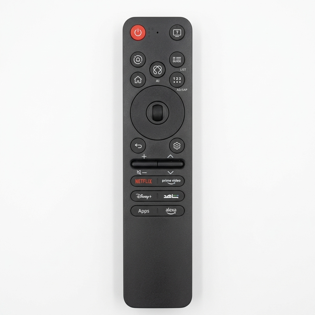 MagicMotion LG Pro – Télécommande Magique de Remplacement pour LG Smart TV (Pointeur, Molette & AI)