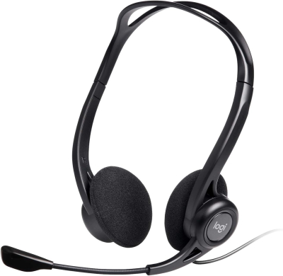 Logitech - Casque Stéréo Logitech PC960 USB pour PC et Mac