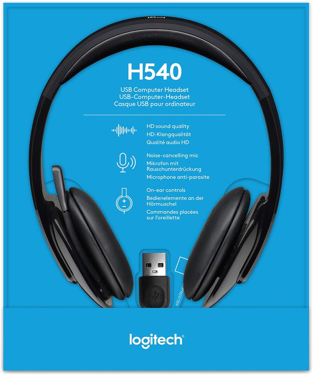Casque USB Logitech H540image 4