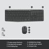 Ensemble Clavier et Souris sans fil Logitech MK235 image 3