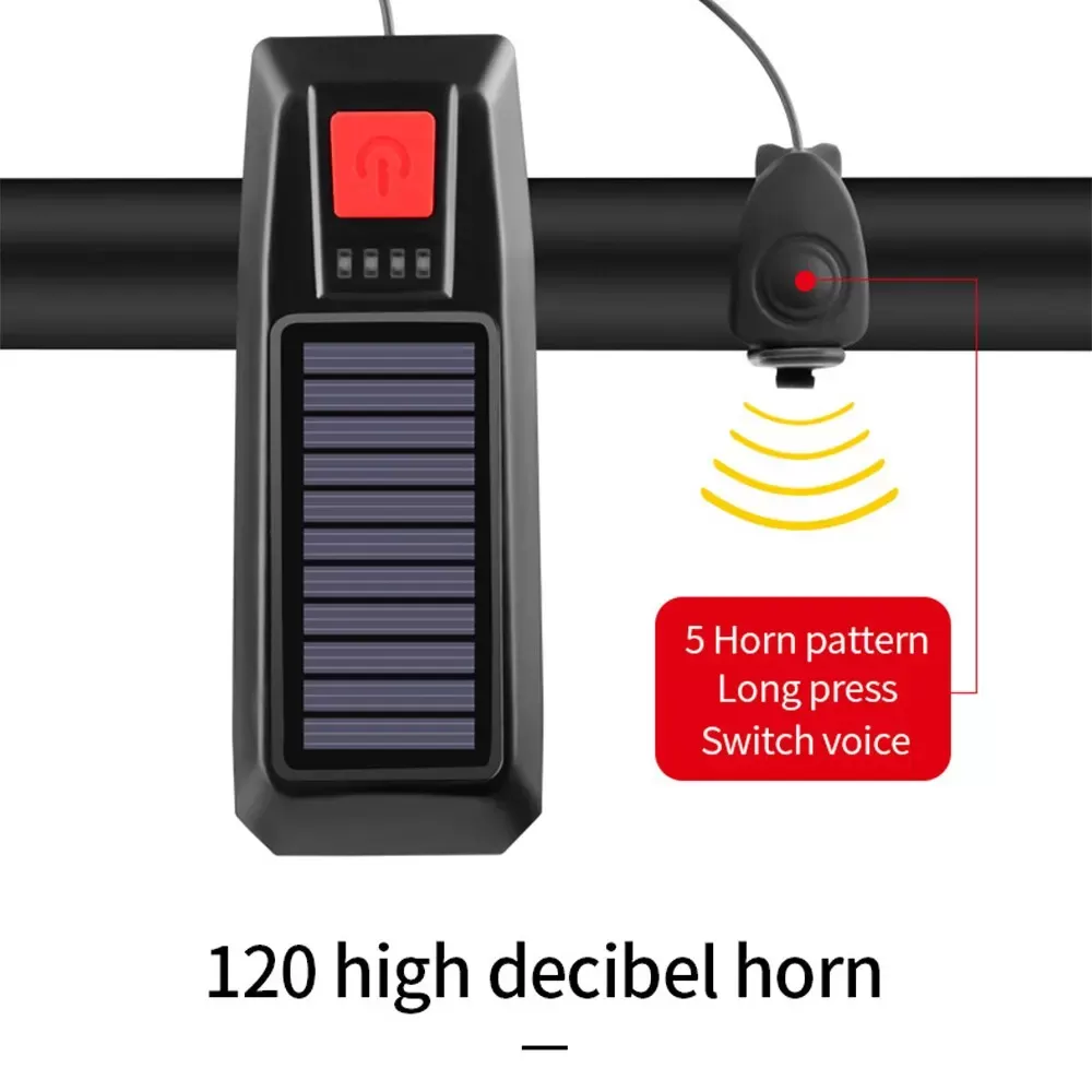 Lampe Solaire pour Vélo Rechargeableimage 4