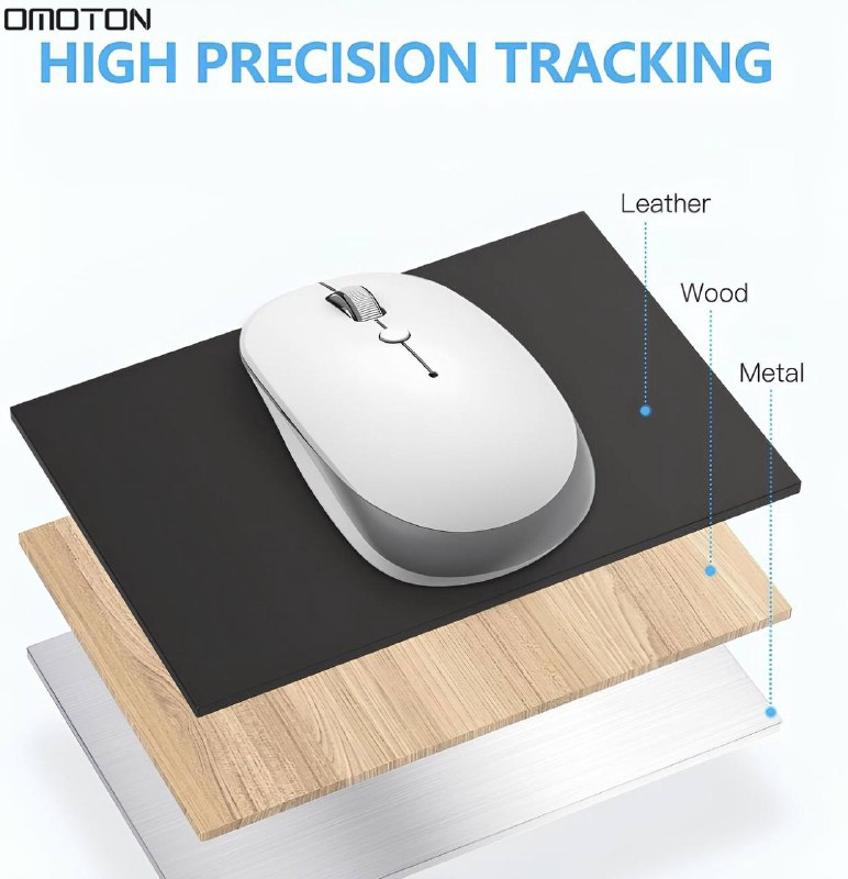 Clavier et Souris Bluetooth Omoton pour Ordinateur  image 3