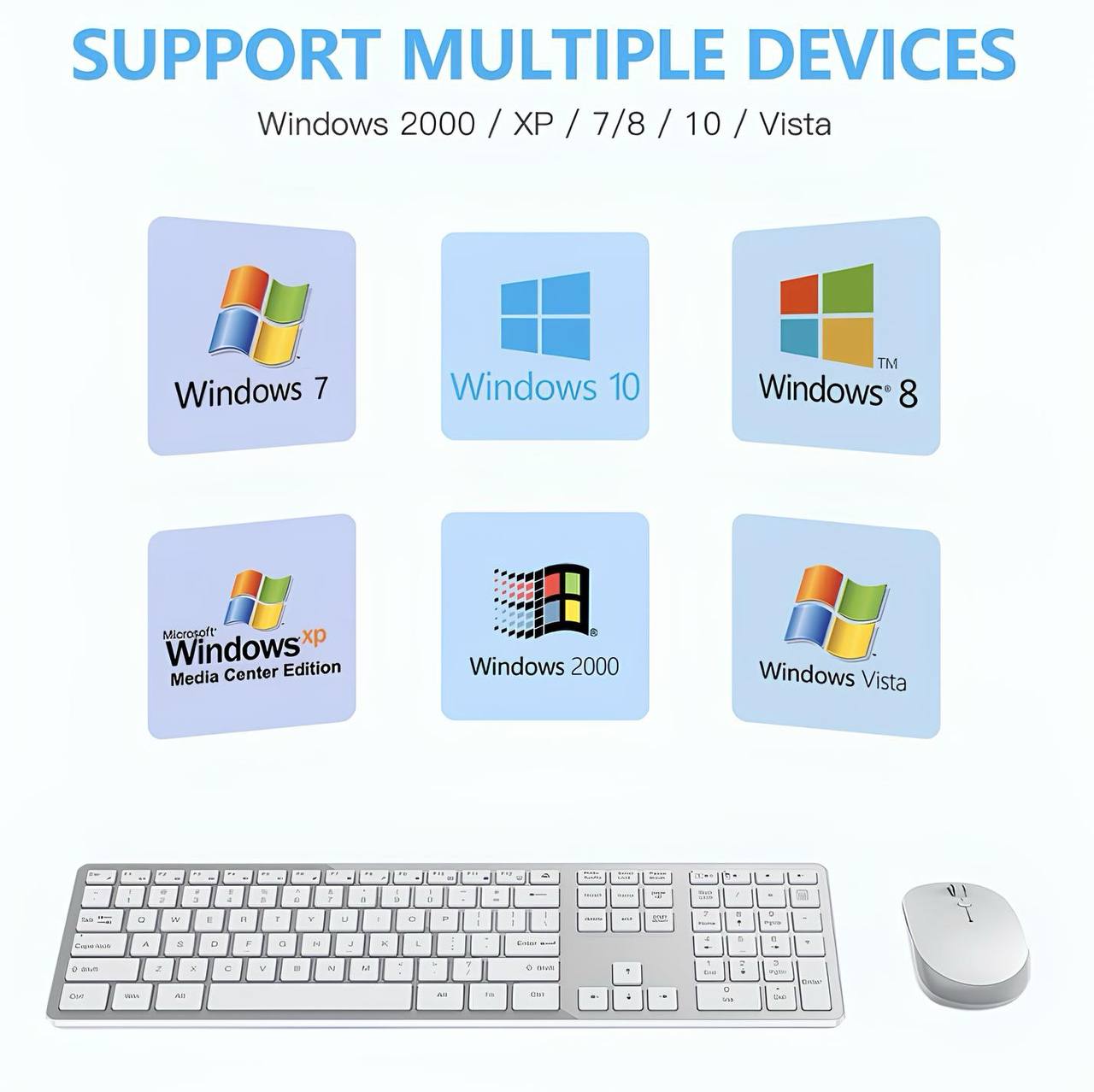 Clavier et Souris Bluetooth Omoton pour Ordinateur image 4