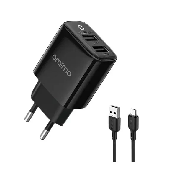 Chargeur Oraimo Super Rapide avec 2 Entrés USB image 1