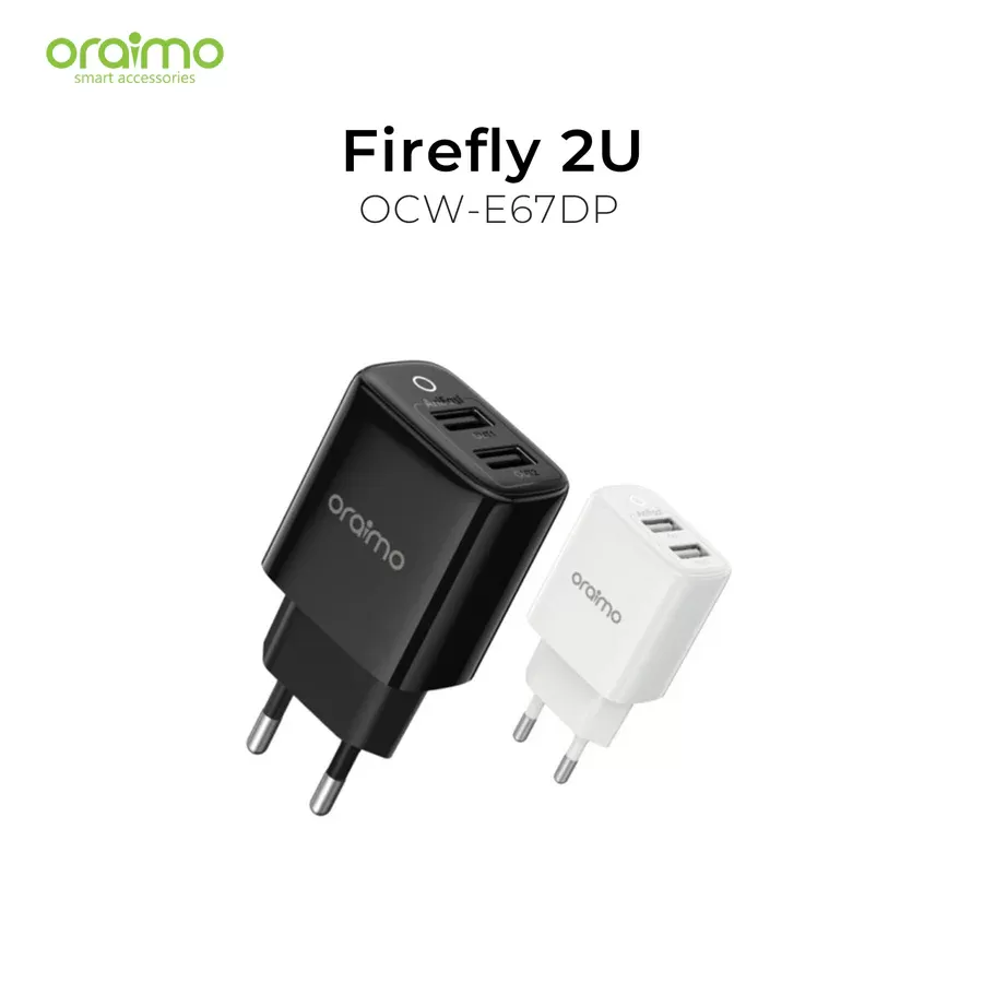 Chargeur Oraimo Super Rapide avec 2 Entrés USBimage 4