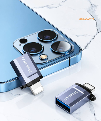 OTG - TRANYOO OTG Pro – Connecteur USB-A vers Lightning en Alliage Métallique pour iPhone & iPad