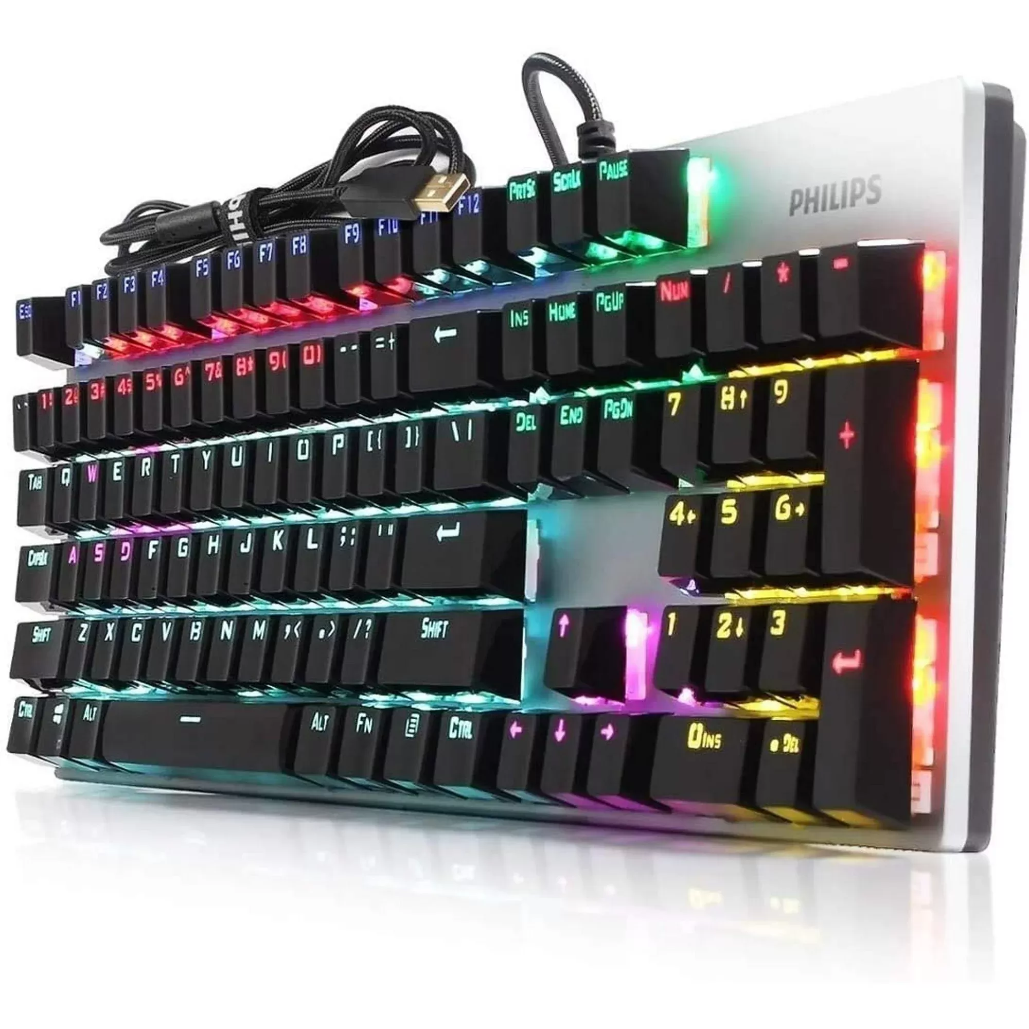 Clavier de Jeu Mécanique Filaire Philips image-2