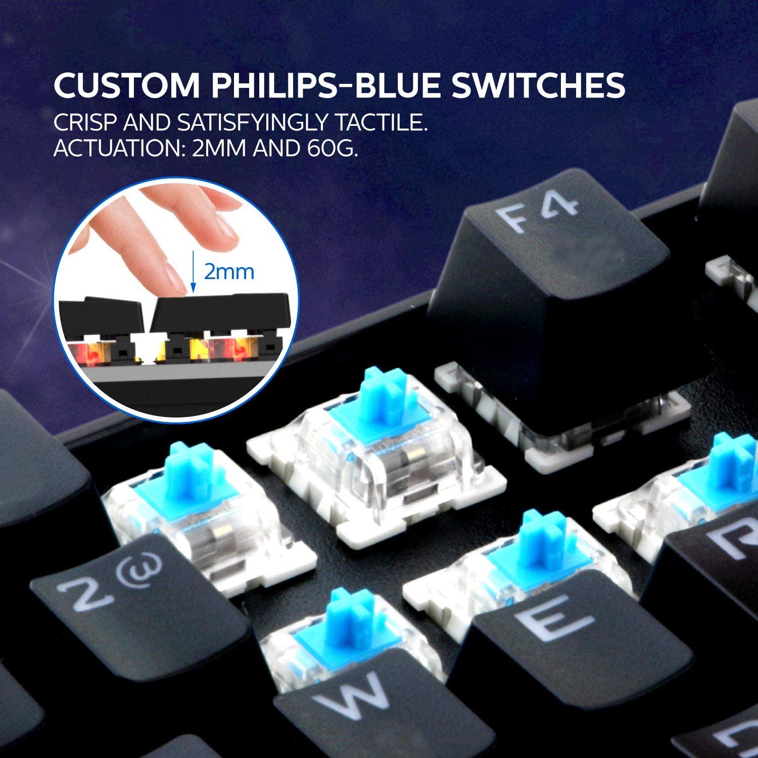 Clavier de Jeu Mécanique Filaire Philips image 4