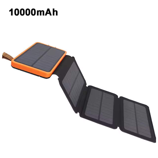 Plustar - Power Bank à Énergie Solaire Pliable Plustar 10.000mAh