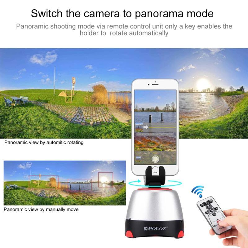 Tête de Trépied PULUZ PU360R Guardian avec Supportimage-2