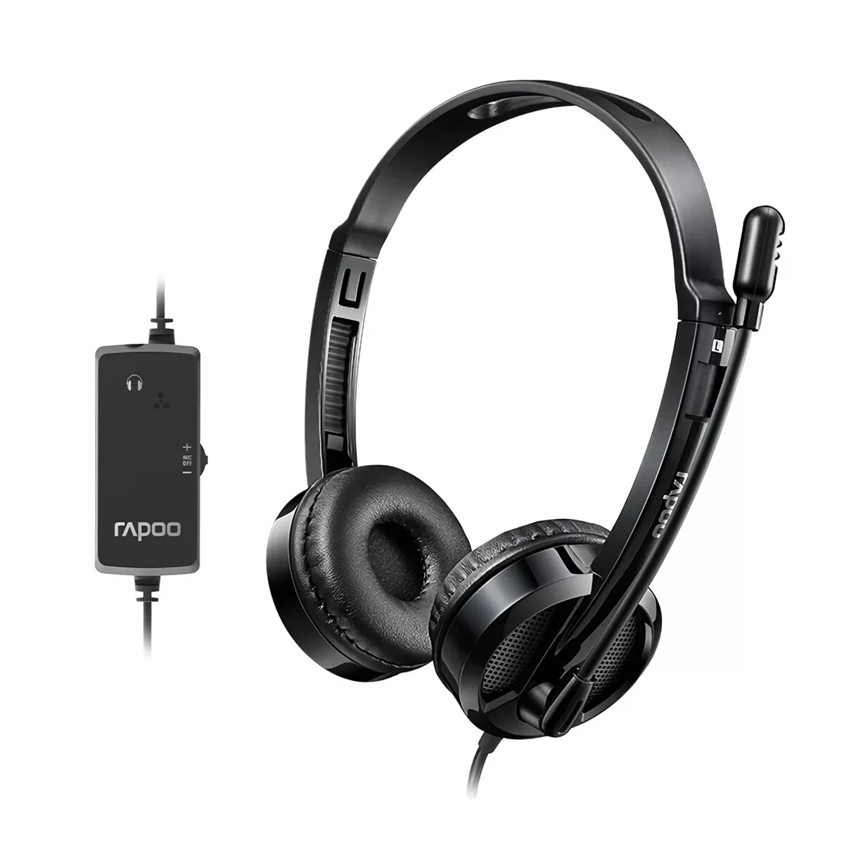 Casque Stéréo Rapoo Noir H120 image 1