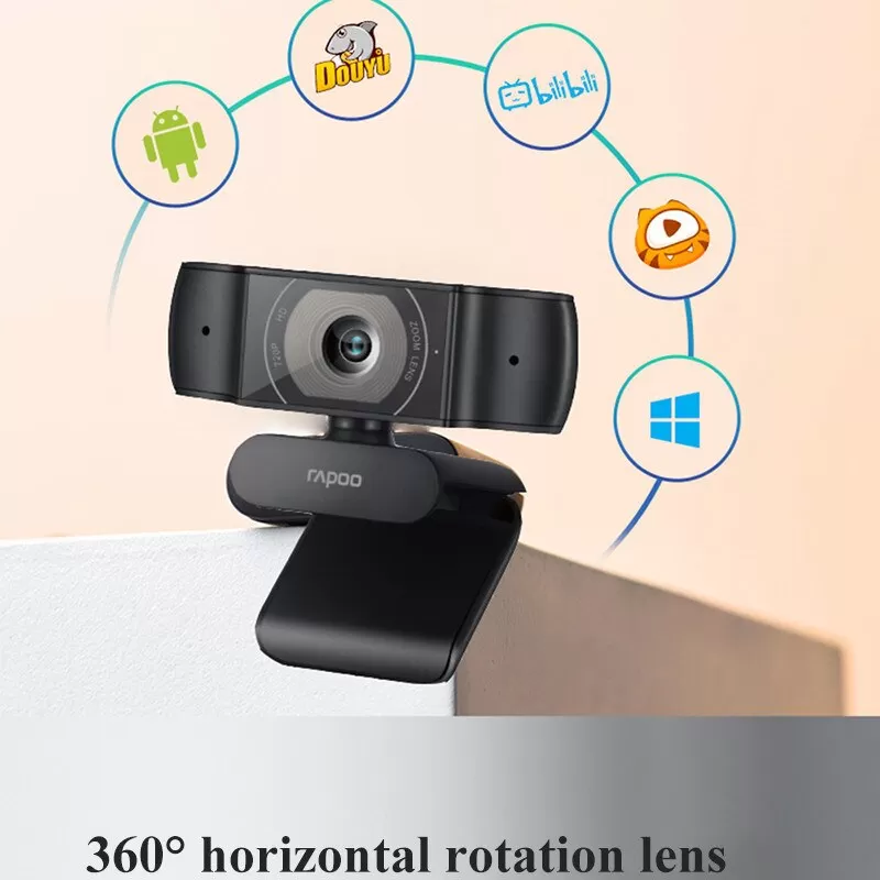 Rapoo C200 720P/30FPS HD USB Webcam image 3
