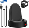 Chargeur pour Samsung Gear S3 Frontier & Classic Dorwrnln – Station de Charge Sans Fil avec Câble Micro USB image 1