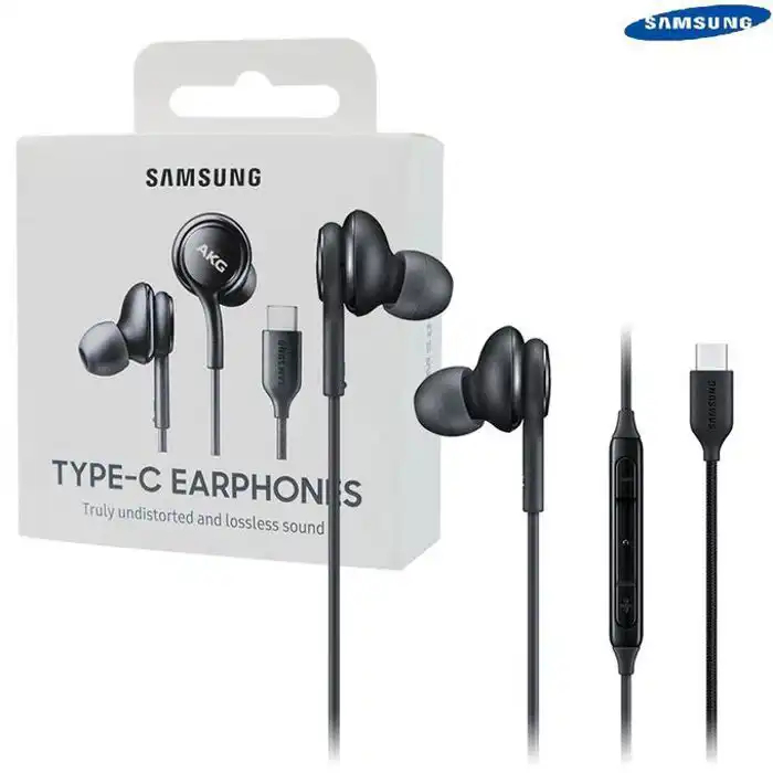 Écouteurs USB-C Samsung originaux (AKG) – Écouteurs de Type C pour Smartphone avec Son Équilibré et Contrôle du Volume
