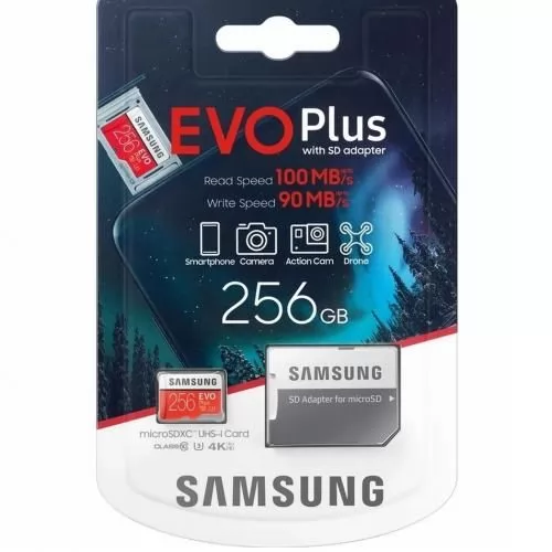 Carte Mémoire MicroSD Samsung Evo Plus 256GBimage 4