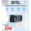 SHTEL - Chargeur Rapide Shtel 65W GaN USB Type-C – Technologie GaN, Bloc d’Alimentation Ultra-Compact pour Ordinateur Portable et Smartphone Chargeur Rapide Shtel 65W GaN USB Type-C – Technologie GaN, Bloc d’Alimentation Ultra-Compact pour Ordinateur Portable et Smartphone image 3