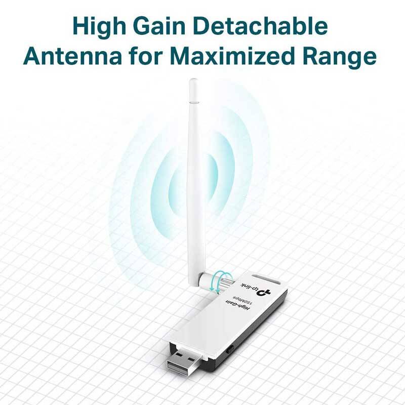 Clé WiFi TP-Link TL-WN722N 150 Mbps image 3