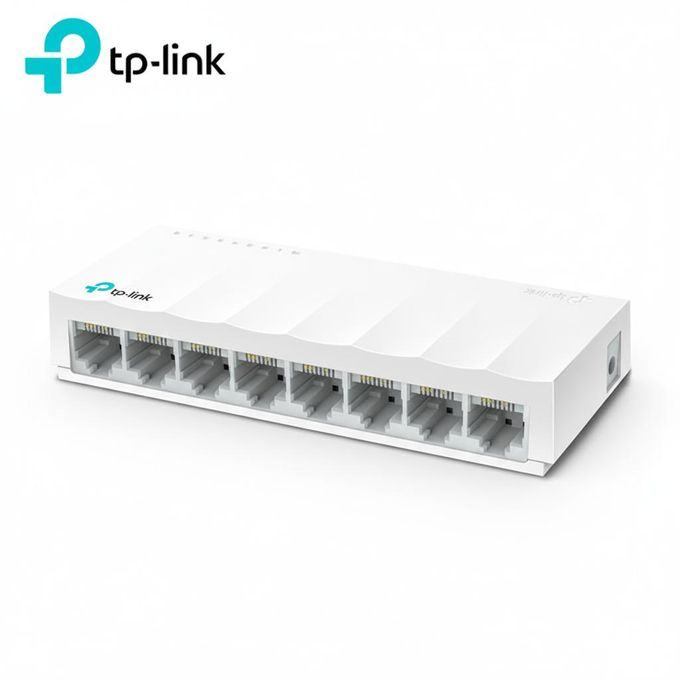 Switch Ethernet 8 Ports TP-Link LS1008 (10/100 Mbps) – Plug & Play, Boîtier Plastique & Économie d'Énergie image 1