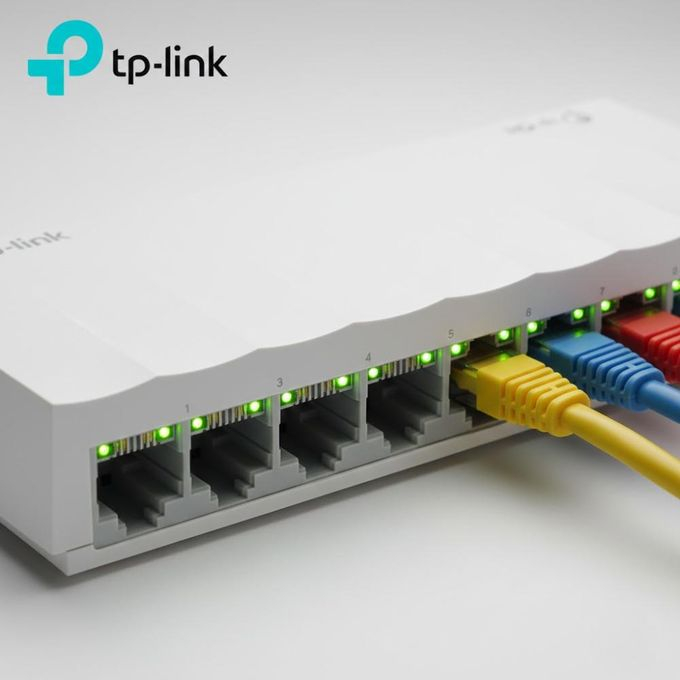 Switch Ethernet 8 Ports TP-Link LS1008 (10/100 Mbps) – Plug & Play, Boîtier Plastique & Économie d'Énergie image 3