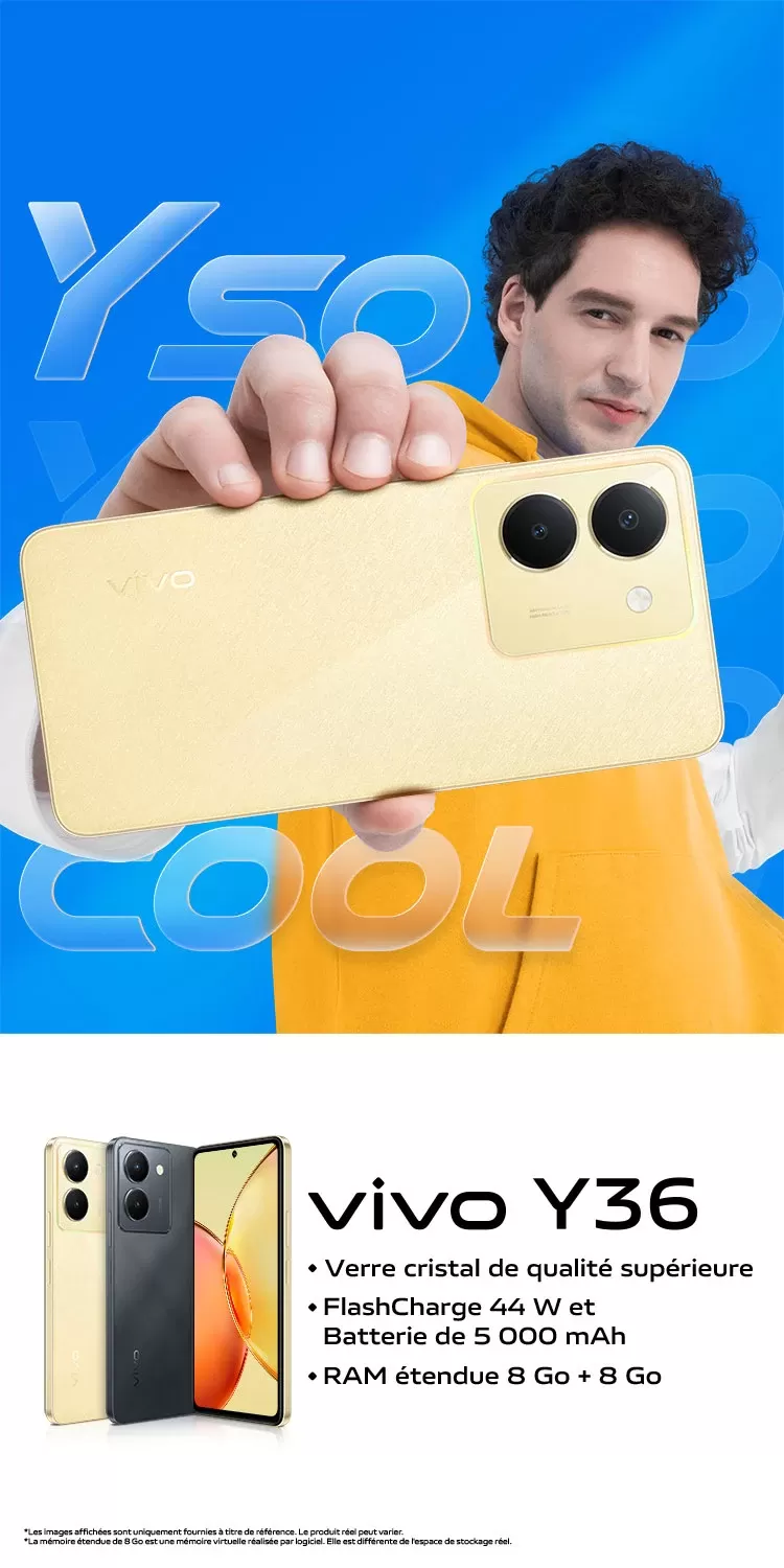 Vivo Y36 8 Go RAM + 128 Go ROMimage 4