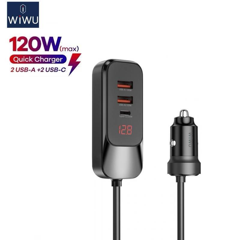Allume-Cigare de Voiture USB Type-C 120W image 1