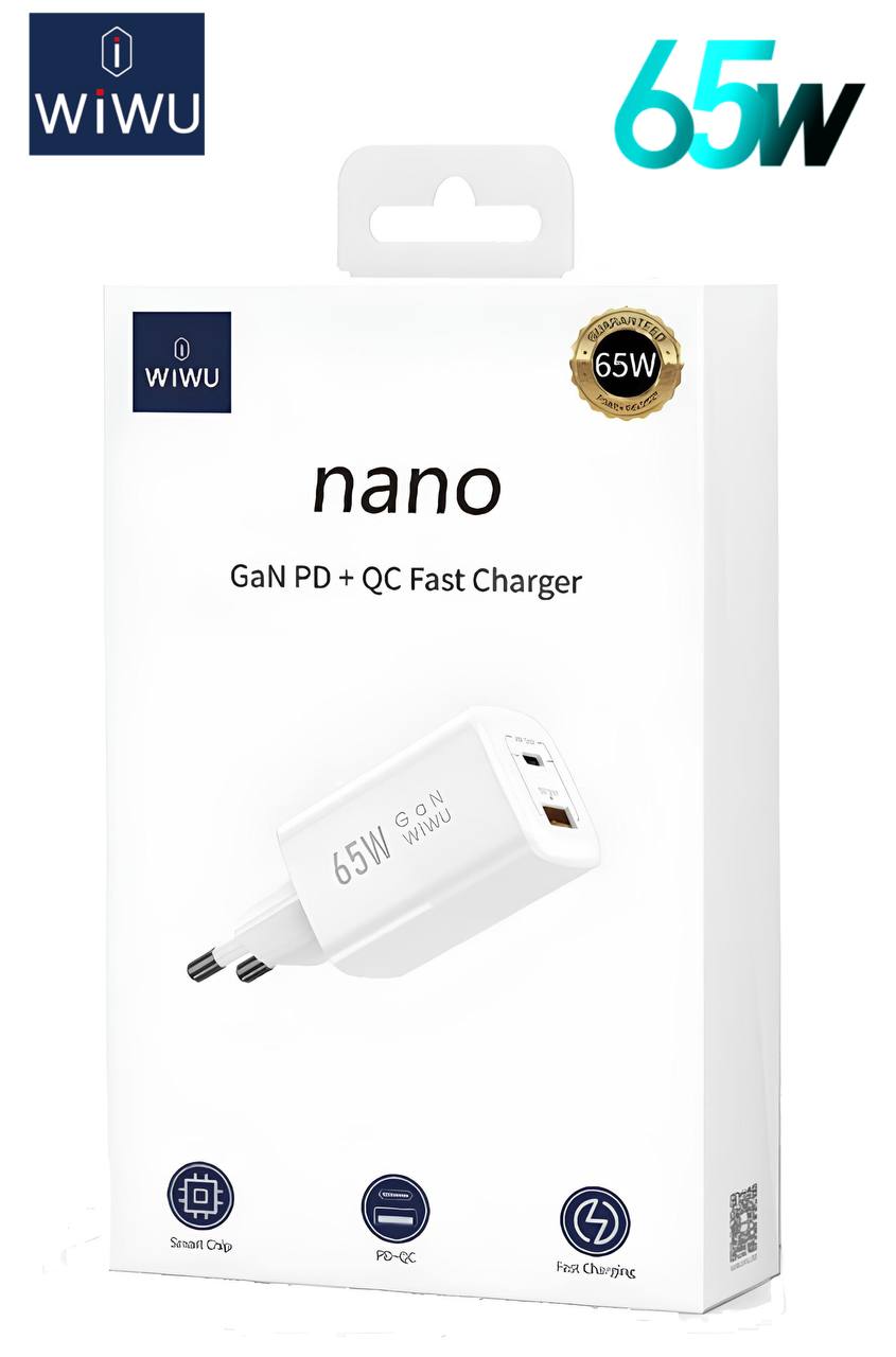 Secteur de Charge WiWu Wi-U012 65W Type-C USBimage 4