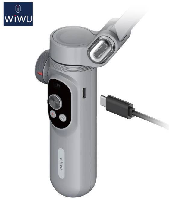 Stabilisateur de Téléphone pliable WiWu avec Charge sans Filimage-2
