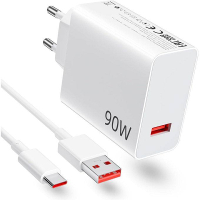 Chargeur Xiaomi Original 90W – Adaptateur HyperCharge pour Xiaomi 14 Ultra