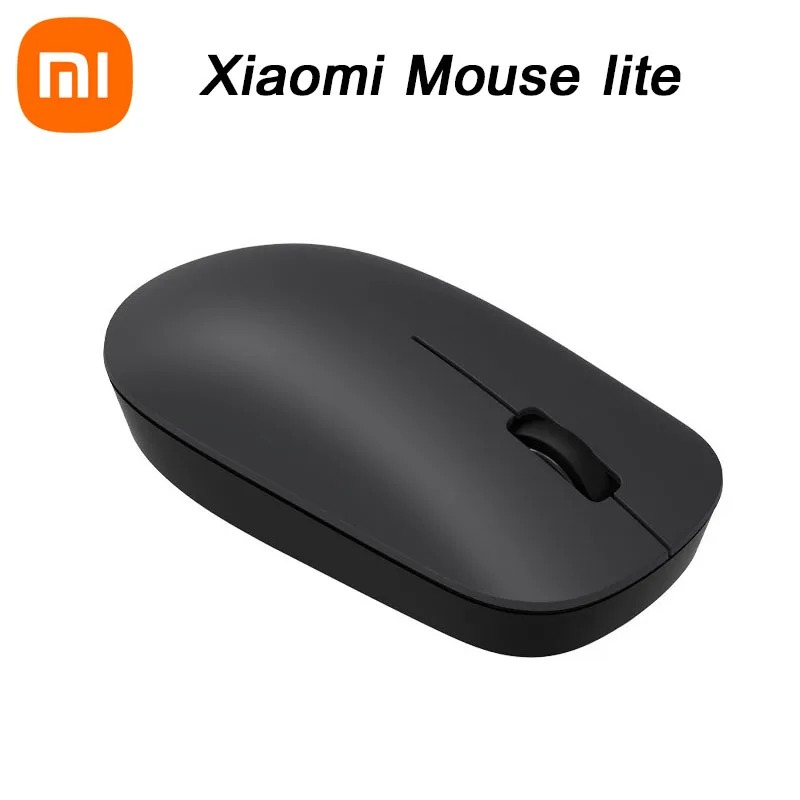 Souris Sans Fil Xiaomi Lite Portable – Design Minimaliste, Connexion 2.4 GHz, Idéale Bureautique et Voyage