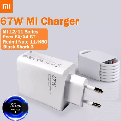Xiaomi - XIAOMI Chargeur 67 W Haute Qualité - Cable type-c