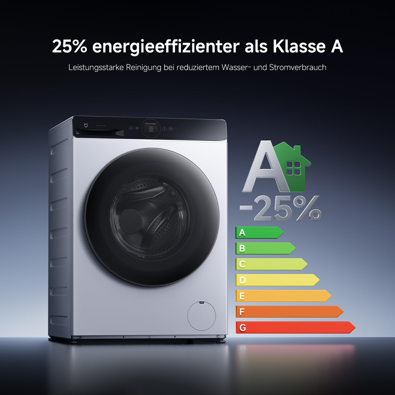 Xiaomi Mijia Washer Dryer Pro – Lave-Linge Séchant Front Load 1400 rpm et Automatic Dosage image 3